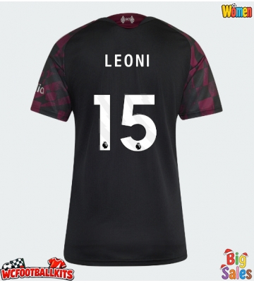 Liverpool Giovanni Leoni #15 Replica Third Stadium Shirt for Women 2026-27 Short Sleeve